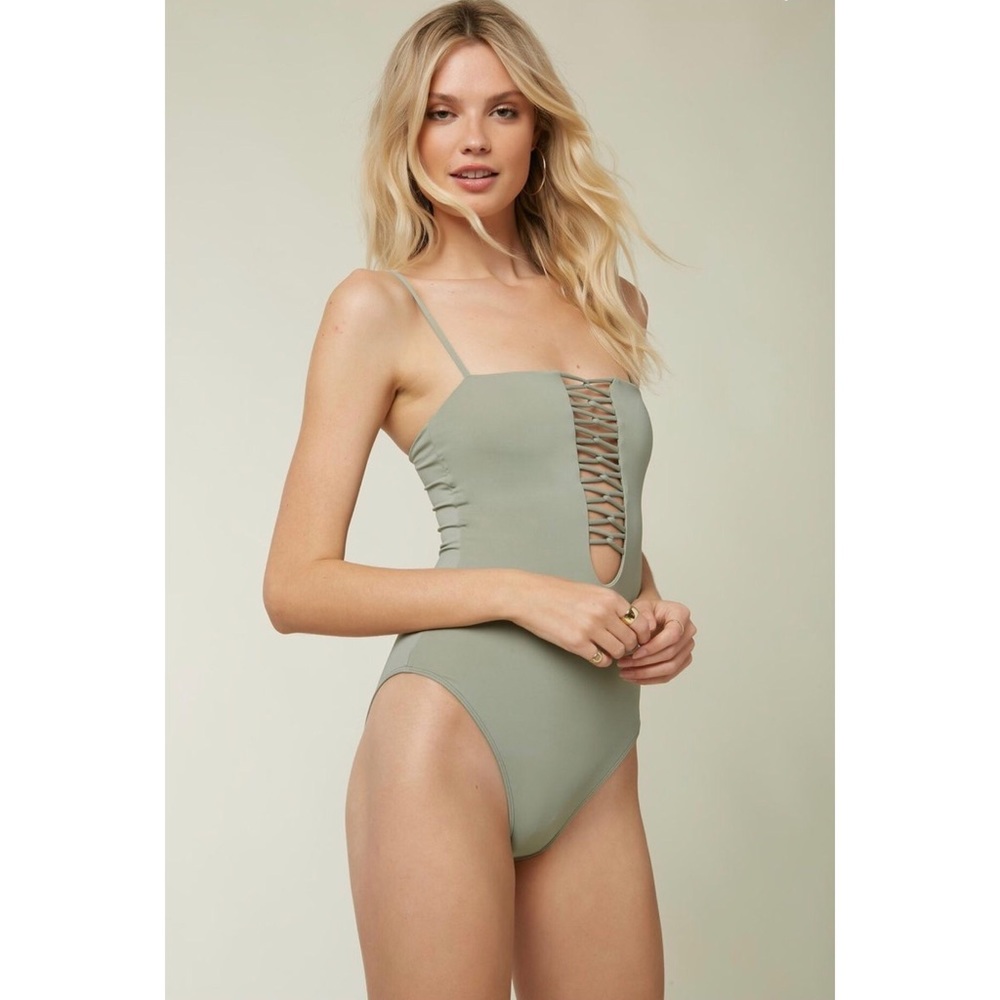 O’NEILL Strappy Green One-piece Swim